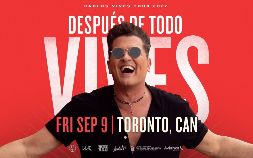 RESCHEDULED: Carlos Vives