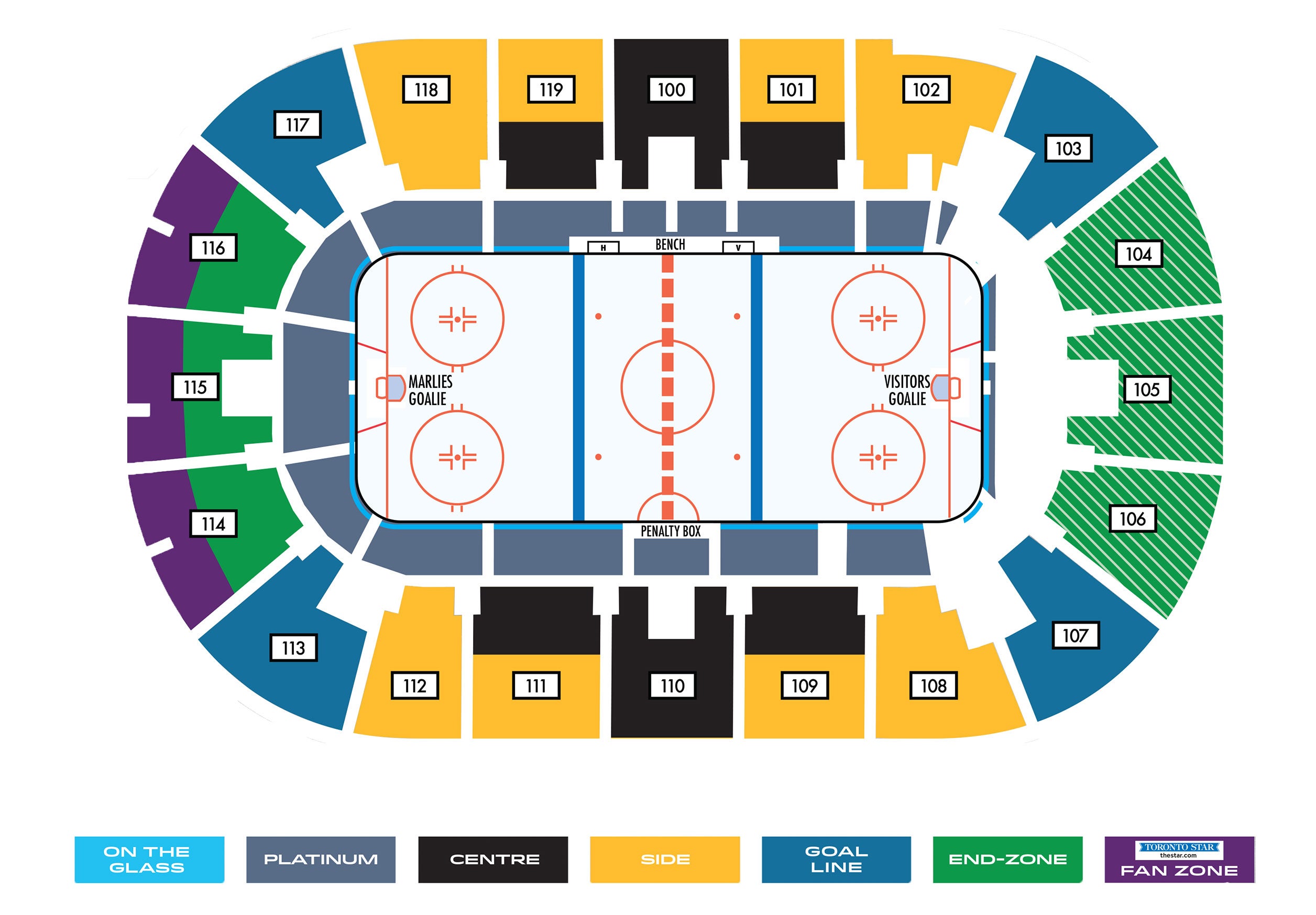 The Coca Cola Seating Chart