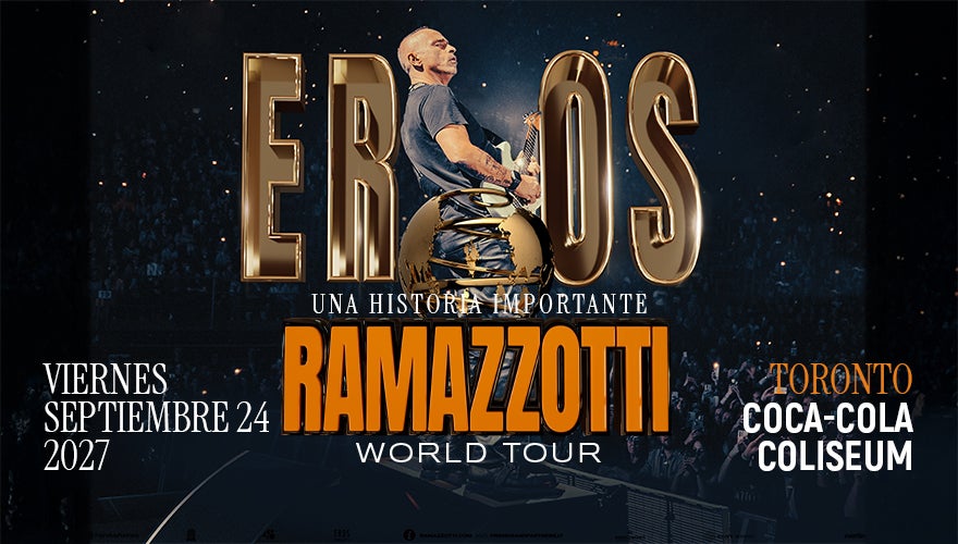 RESCHEDULED: Eros Ramazzotti